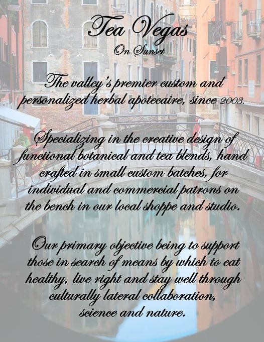 NYU #01 Individually designed custom botanical tea blends with customer collaboration during an in house visit, in an effort to more effectively meet one's personalized objectives of the moment. Please contact us for more information.